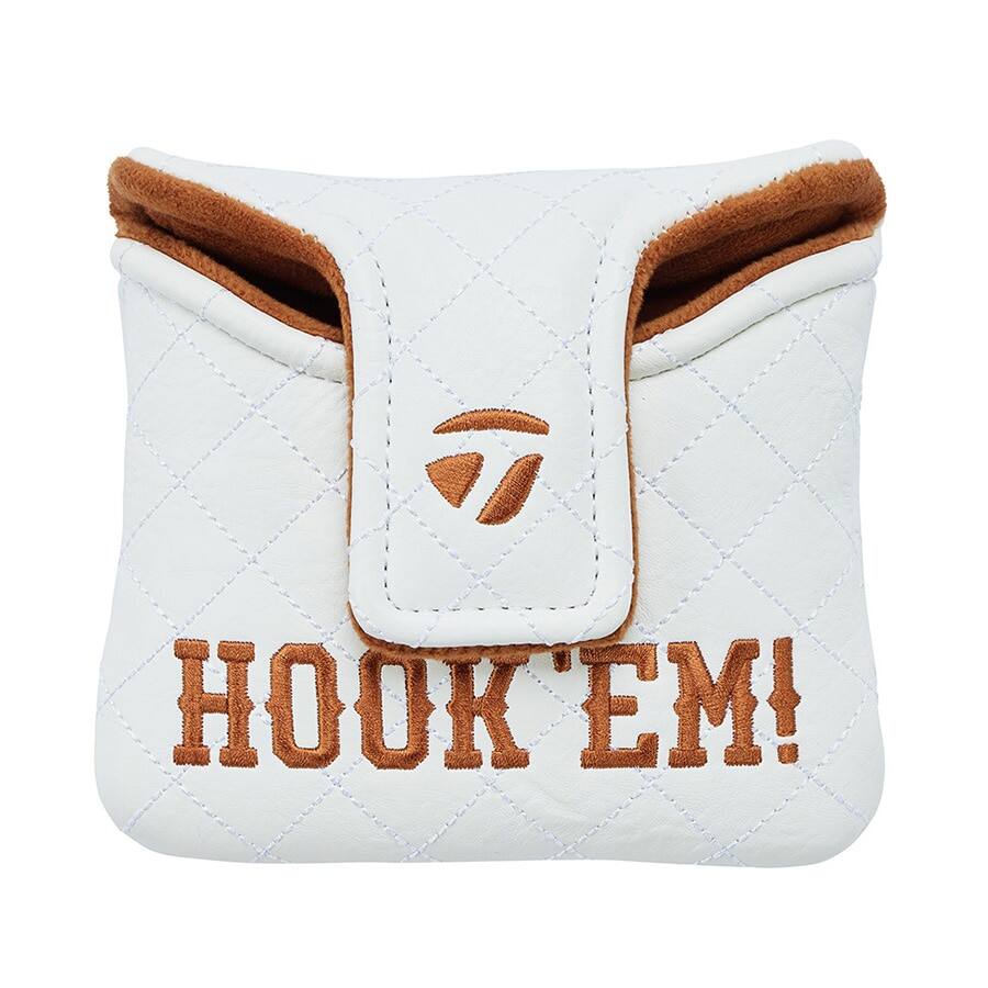 Alt View 1. TaylorMade - Texas Longhorns Mallet Headcover - Multicolor.