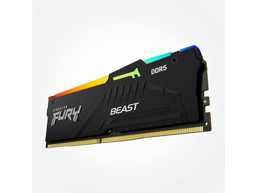 Kingston FURY Beast 64GB DDR5 6000MHz (2 x 32GB) PC RAM Black Kingston FURY Beast 64GB DDR5 6000MHz (2 x 32GB) PC RAM Black