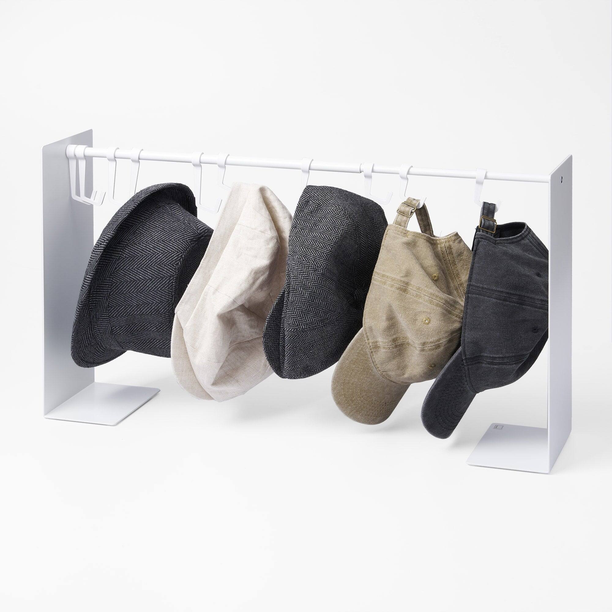 Alt View 6. Yamazaki Home - Hat Hanging Organizer - Steel - Black.