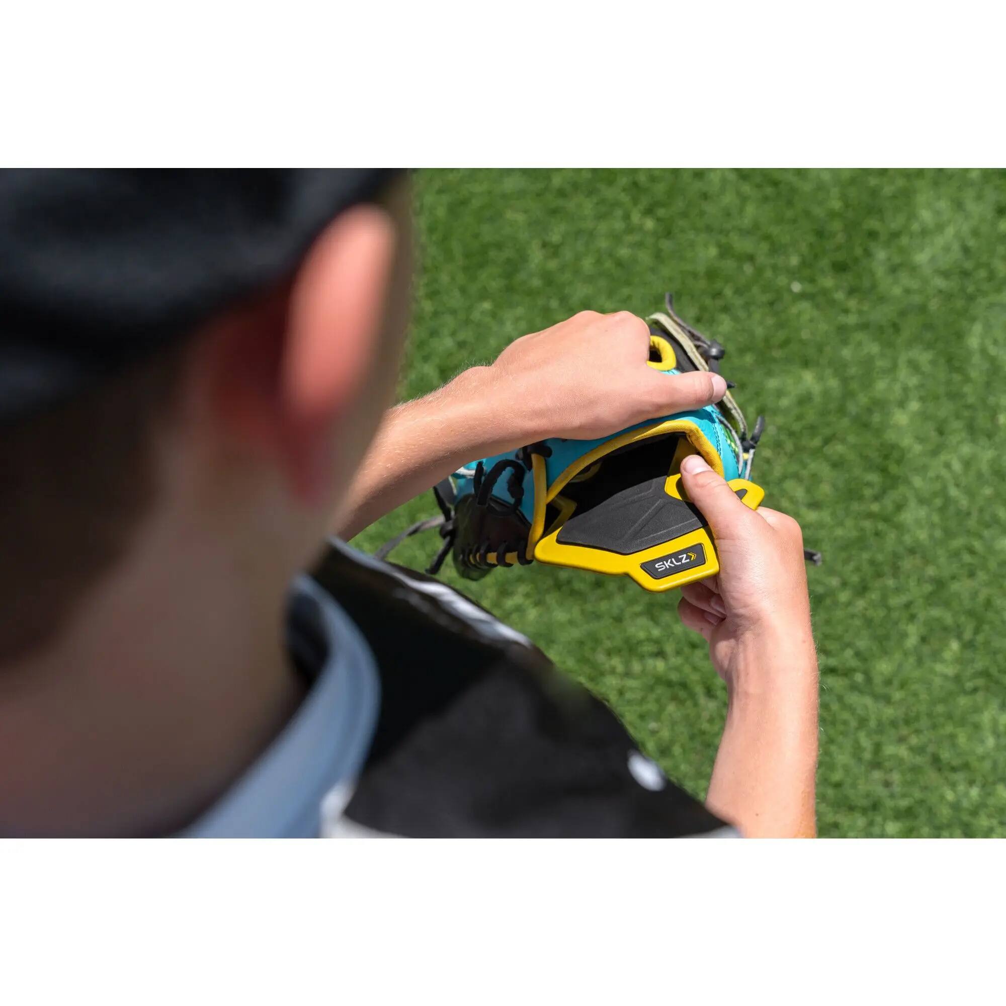 Alt View 2. SKLZ - SKLZ Youth Fielding Hands Baseball/Softball Training Aid - Black/Yellow - Black/Yellow.