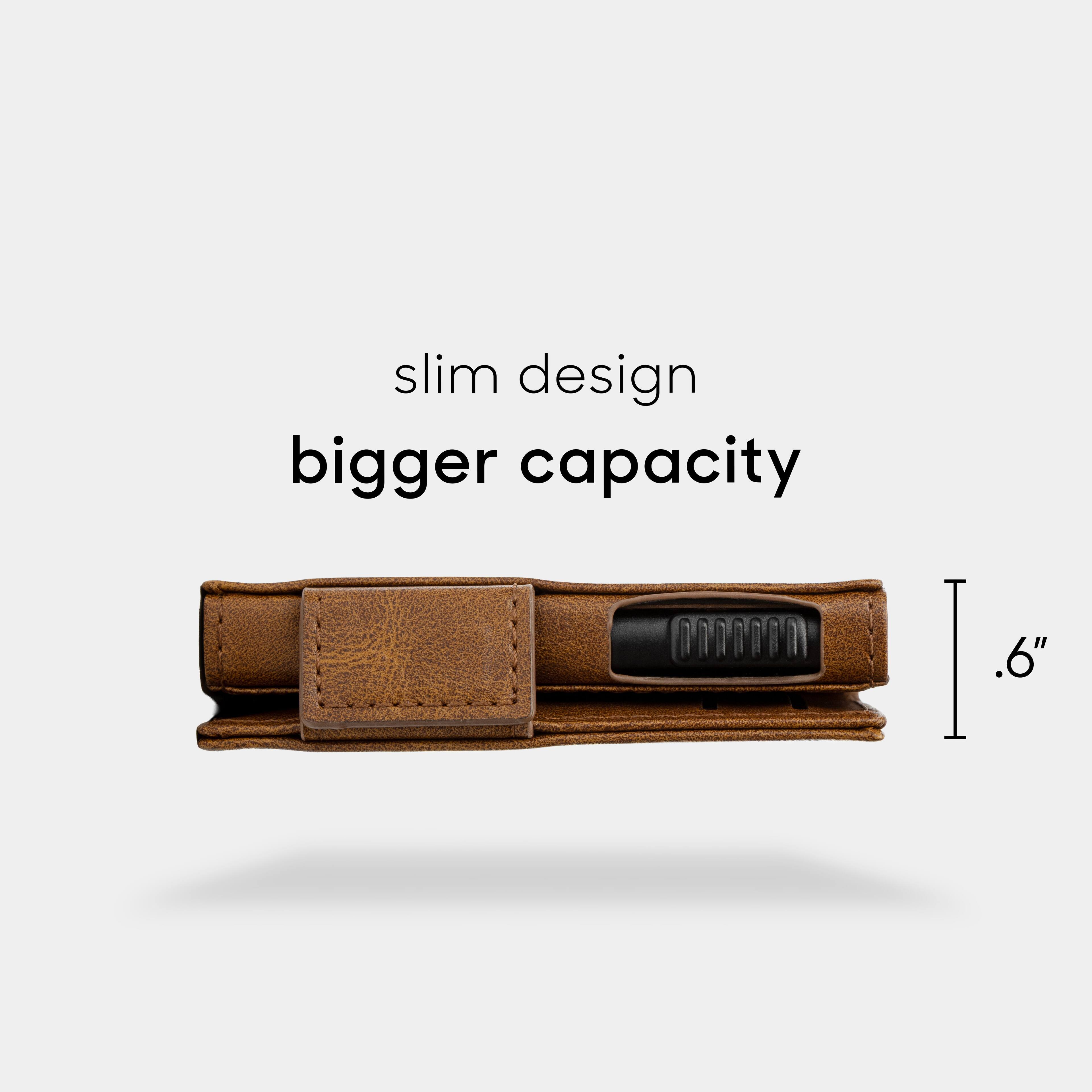 slim design bigger capacity I .6"