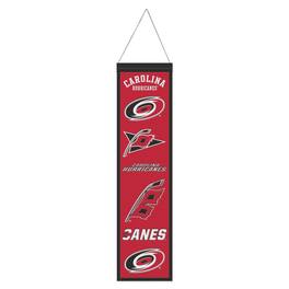 WinCraft - Carolina Hurricanes 8" x 32" Evolution Banner - Multicolor