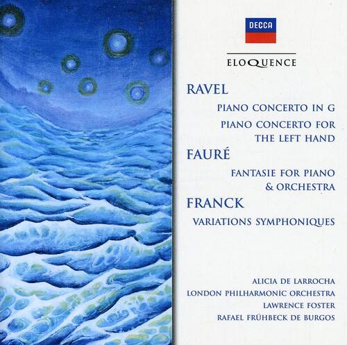 Ravel / De Larrocha / Foster / Burgos / Lpo - Ravel: Pno Cto in G Major / Pno Cto for Left Hand  - COMPACT DISCS