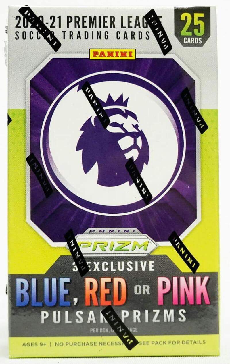 2020-21 Panini Prizm Premier League EPL Soccer Cereal Box