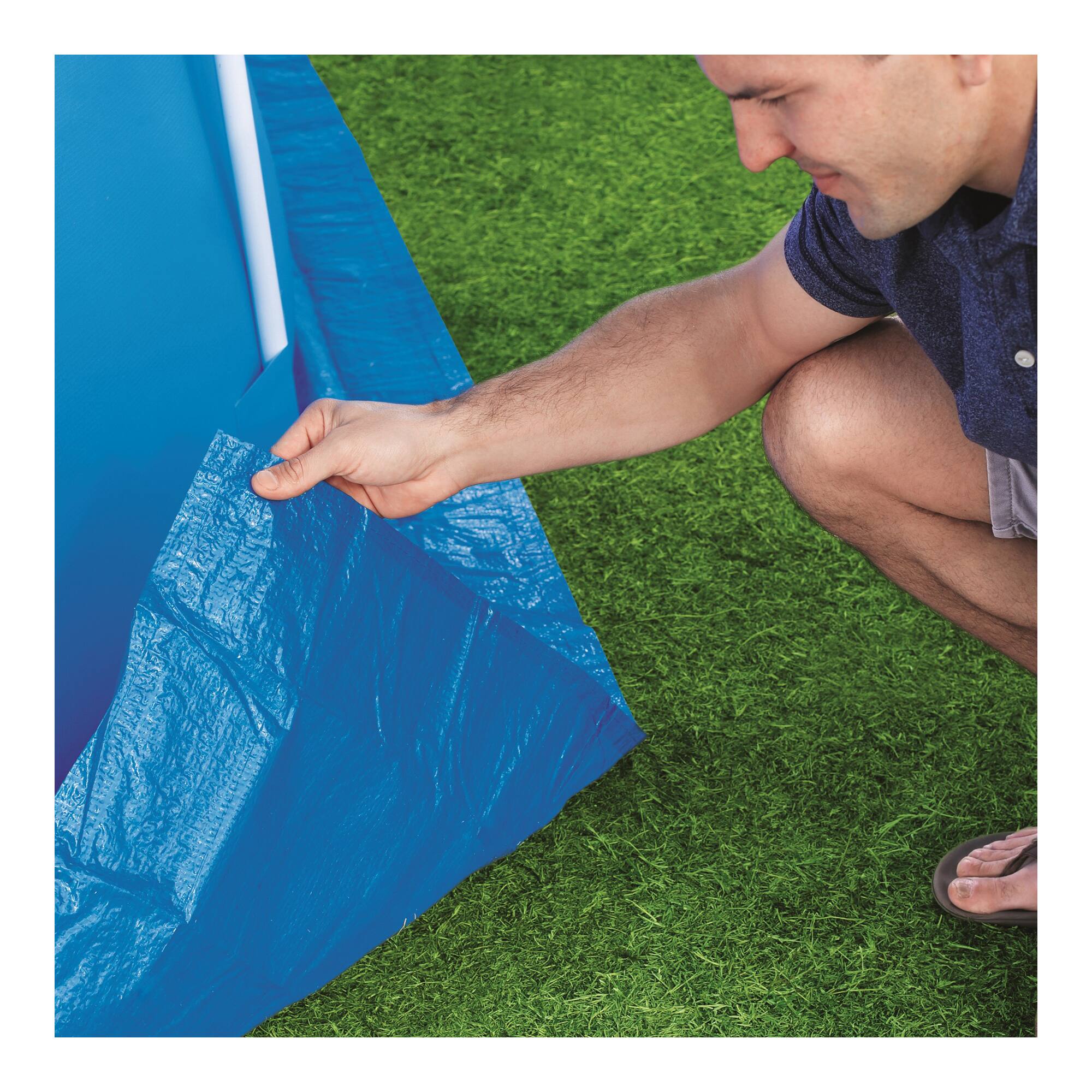 Alt View 5. Bestway - Flowclear: Ground Cloth - 11'.