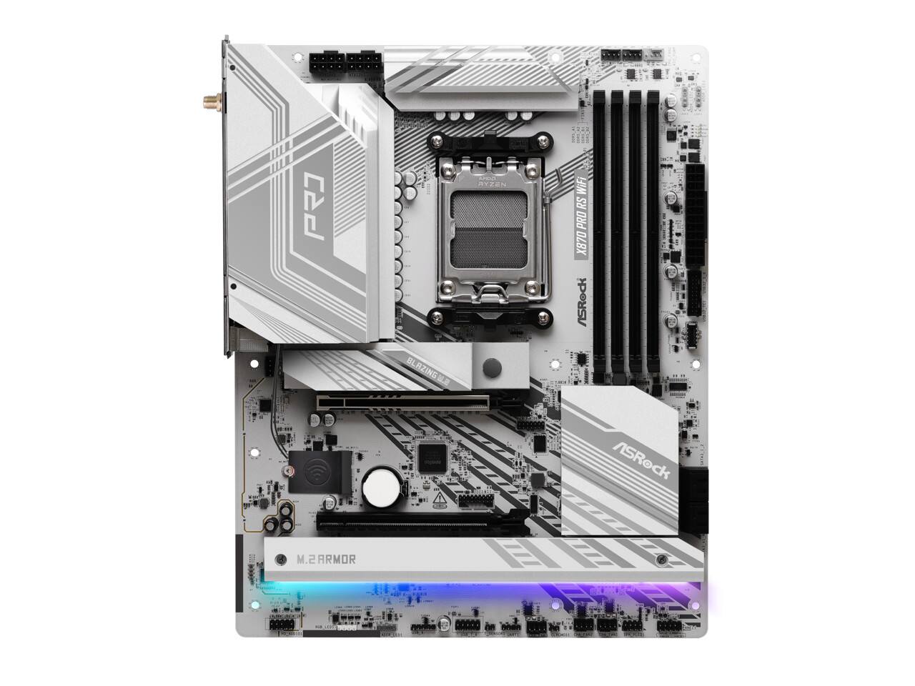 P BLAZING DS AYZEN WiFi RS PRO X870 ASRock COI M.2 ARMOR
