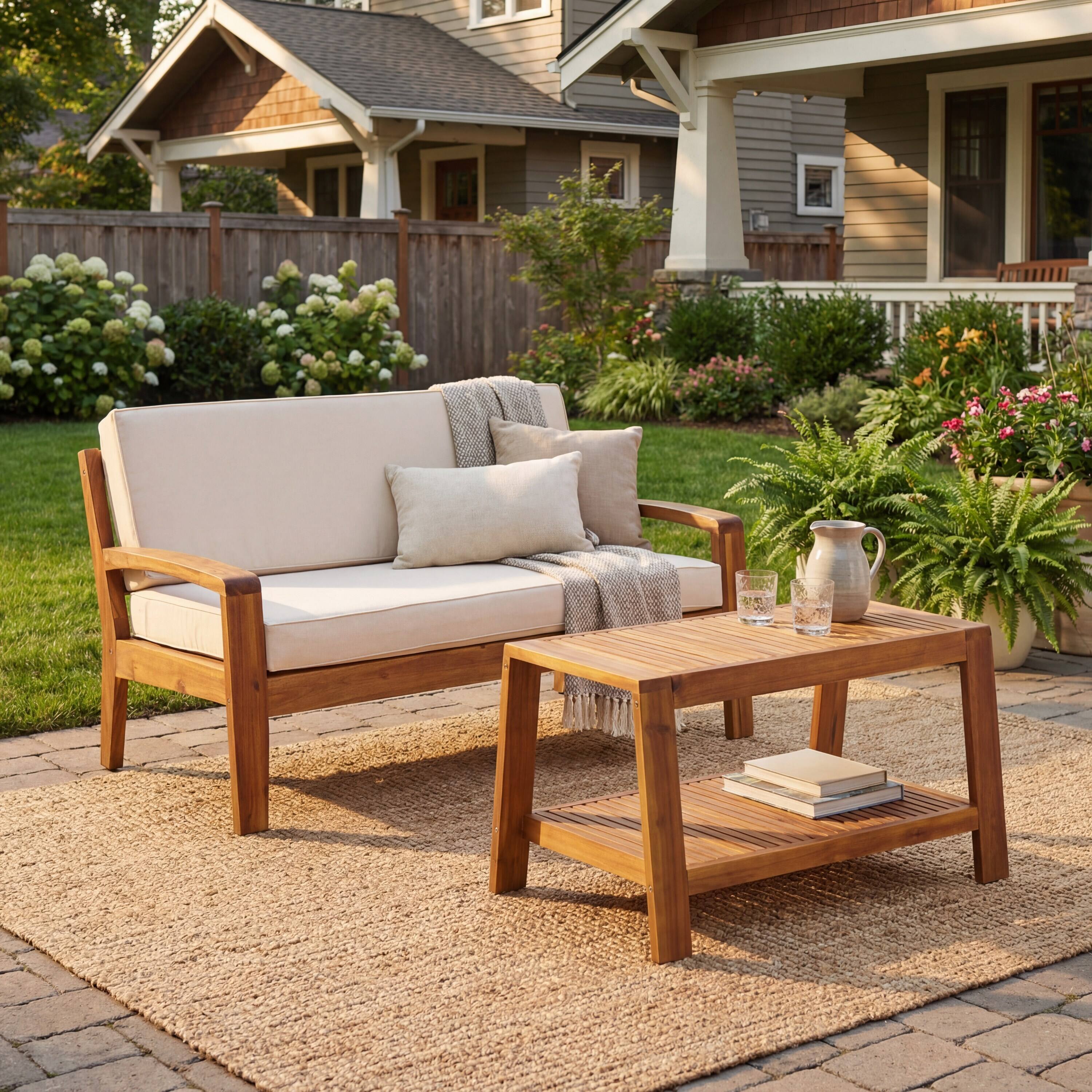 Beige|Teak
