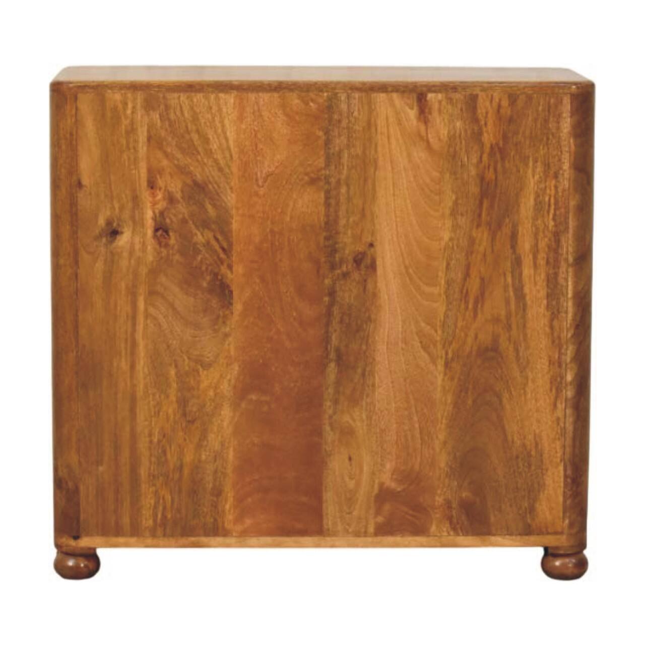Alt View 5. Artisan Furniture - Artisan Furniture Solid Wood Bola Three Drawer Chest, Brown - Brown.