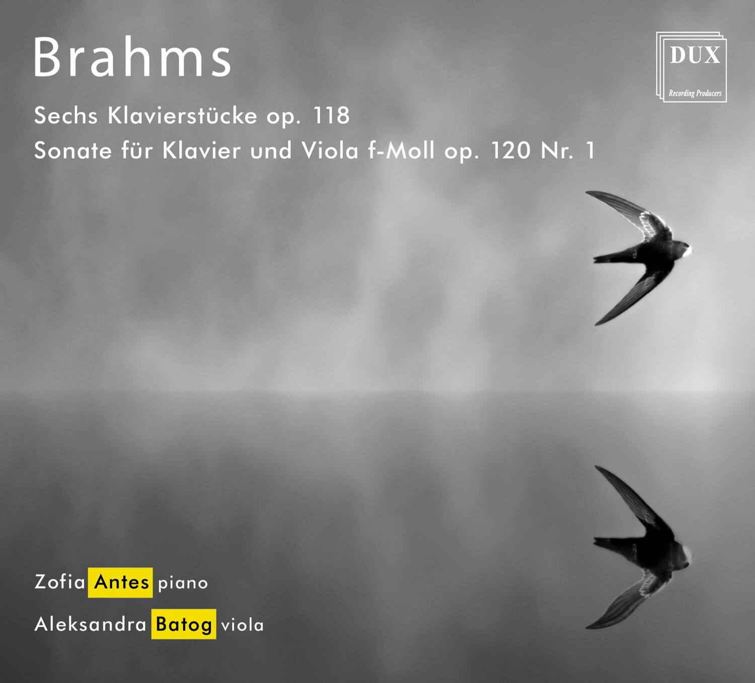 Brahms / Antes / Batog - Sechs Klavierstucke 118   - COMPACT DISCS [CD]