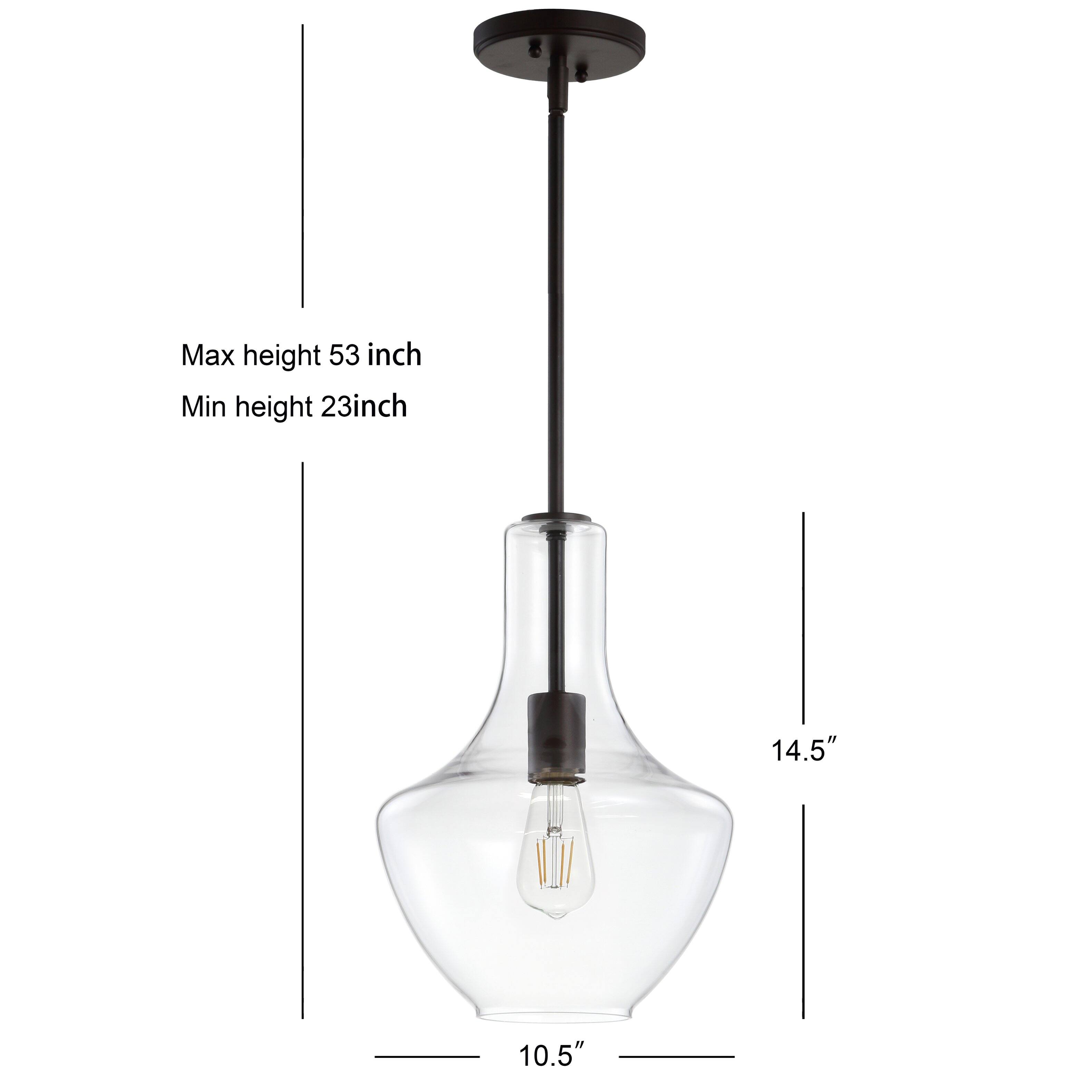 Max height 53 inch  
Min height 23 inch  
14.5"  
10.5"