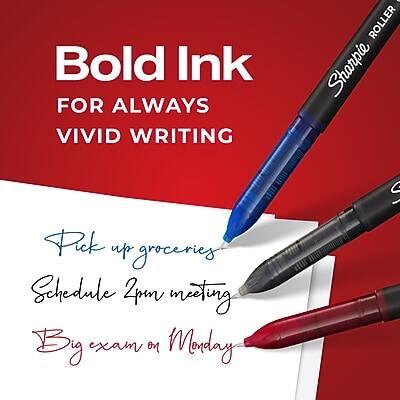 Bold Ink  
FOR ALWAYS  
VIVID WRITING  

Pick up groceries  
Schedule 2pm meeting  
Big exam on Monday