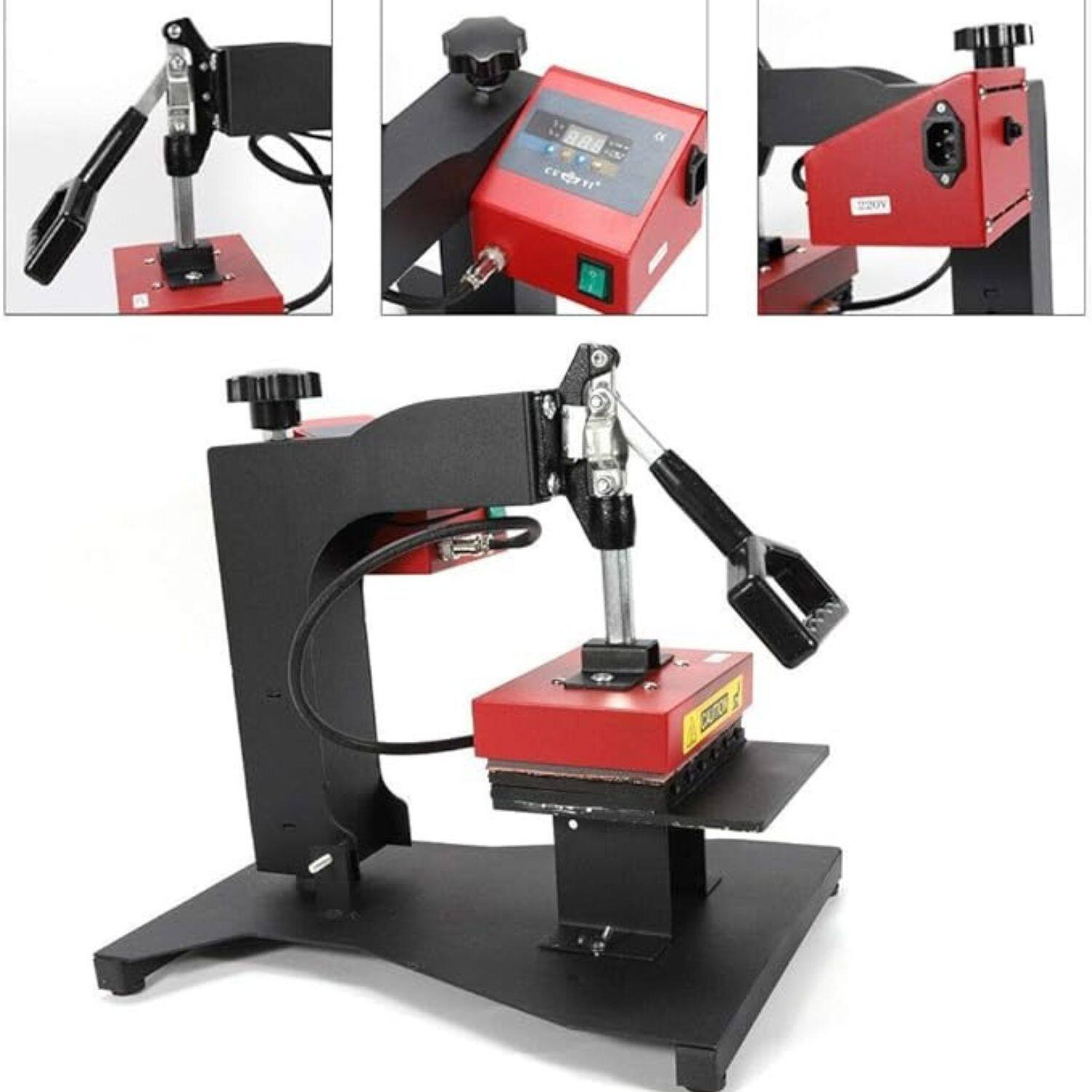 Angle. Stock Preferred - 6x Digital Pen Heat Press Machine.