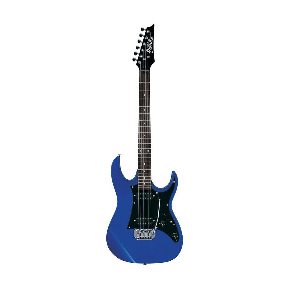 Front. Ibanez - Ibanez 6-String Solid-Body Electric Guitar, Right, Blue - Blue.