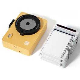 Hanin - M5S Instant Print Camera – Dye‑Sublimation Printing, Includes 10 Photo Sheets + Refill Pack (20 Sheets & 2 Ribbons) - Yellow