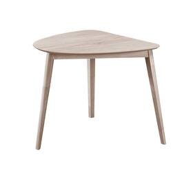 New Classic Furniture - Oscar Wood Corner Table - White