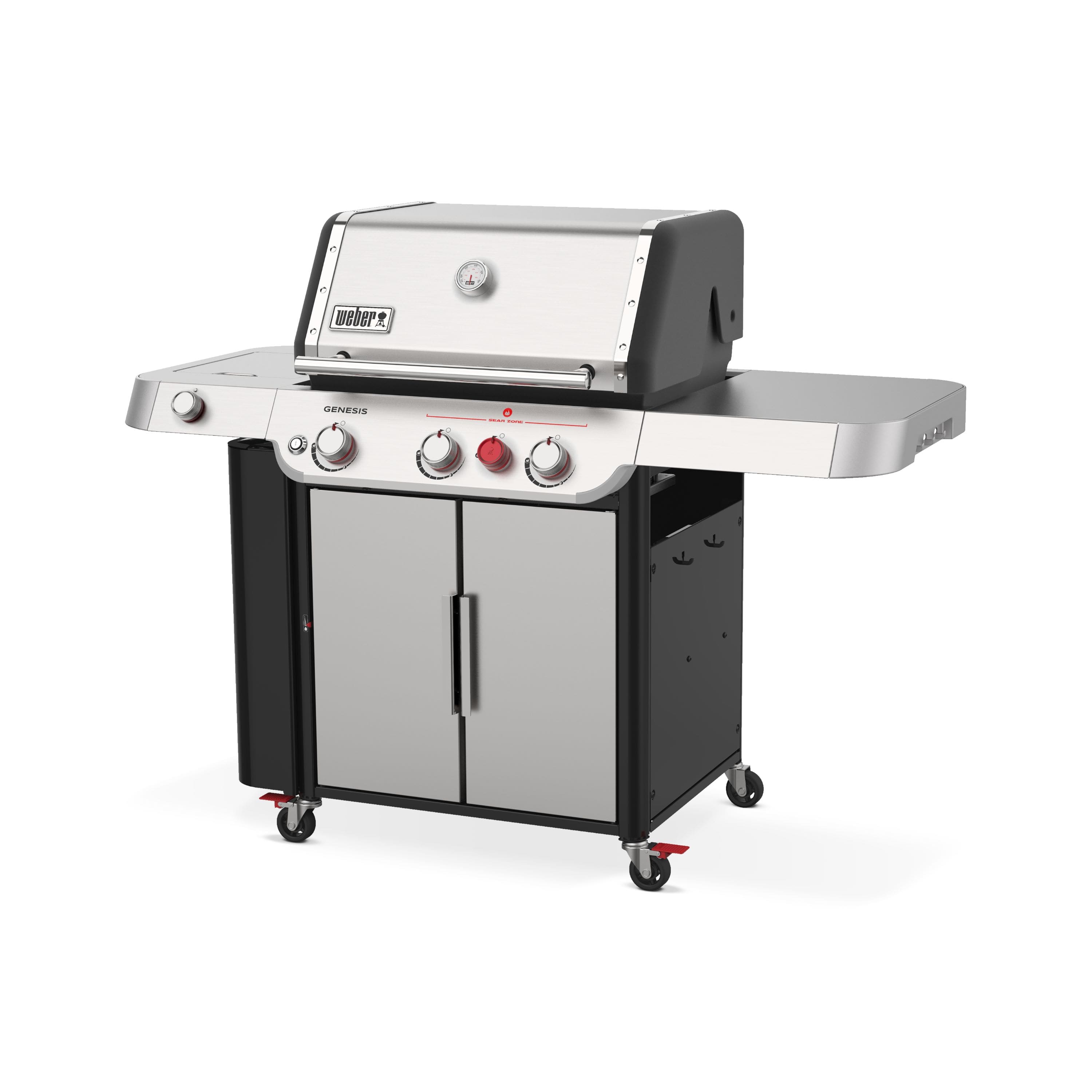 Alt View Zoom 11. Weber - Genesis S-335 Propane Gas Grill - Stainless Steel.