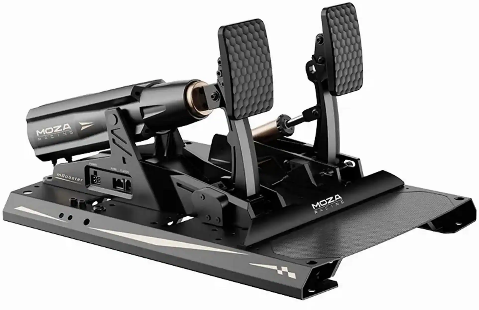 Moza Racing - mBooster Footrest Pedal Set (with CRP2 Throttle) for PC