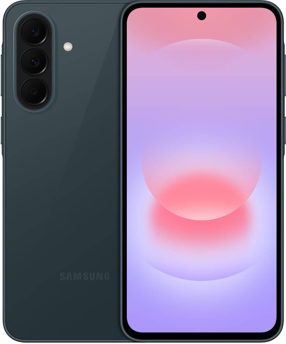 Front. Samsung - Galaxy A37 5G 128GB (Unlocked) - Graygreen.