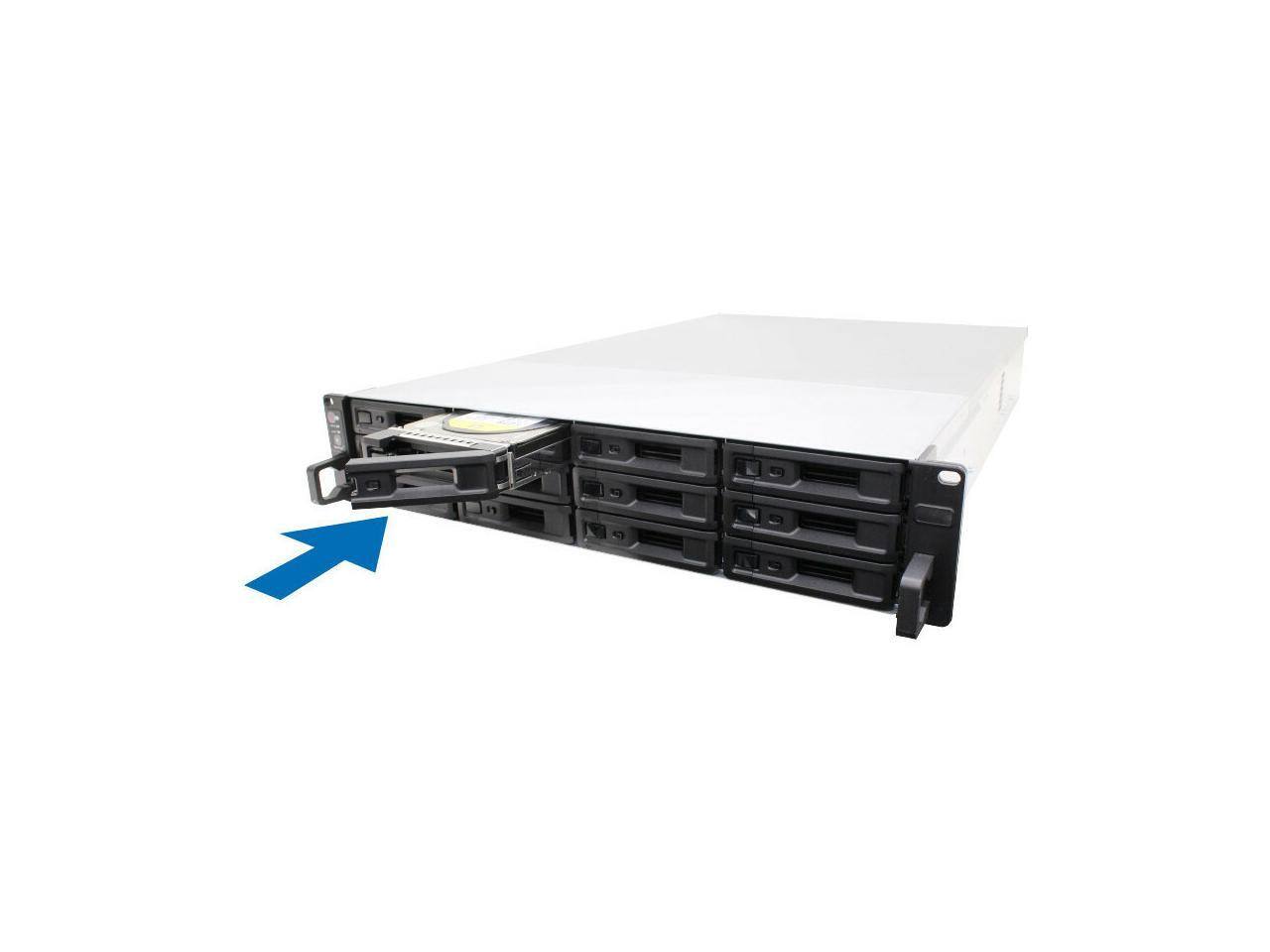 Alt View 5. Synology - Synology UC3200 12 x 3.5"/2.5" SAS SSD/HDD (drives not included) 3.5" Drive Bays 1 x expansion port RAID Sub-System - Unknown.
