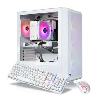 Thermaltake LCGS Quartz 7660 Gaming Desktop AMD Ryzen 5 7600X 2025 Thermaltake LCGS Quartz 7660 Gaming Desktop AMD Ryzen 5 7600X 2025