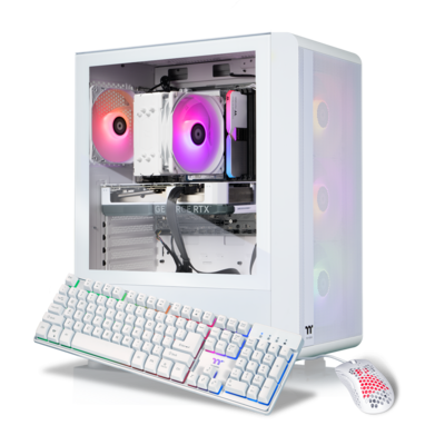 Thermaltake LCGS Quartz 7660 Gaming Desktop AMD Ryzen 5 7600X 2025 Thermaltake LCGS Quartz 7660 Gaming Desktop AMD Ryzen 5 7600X 2025