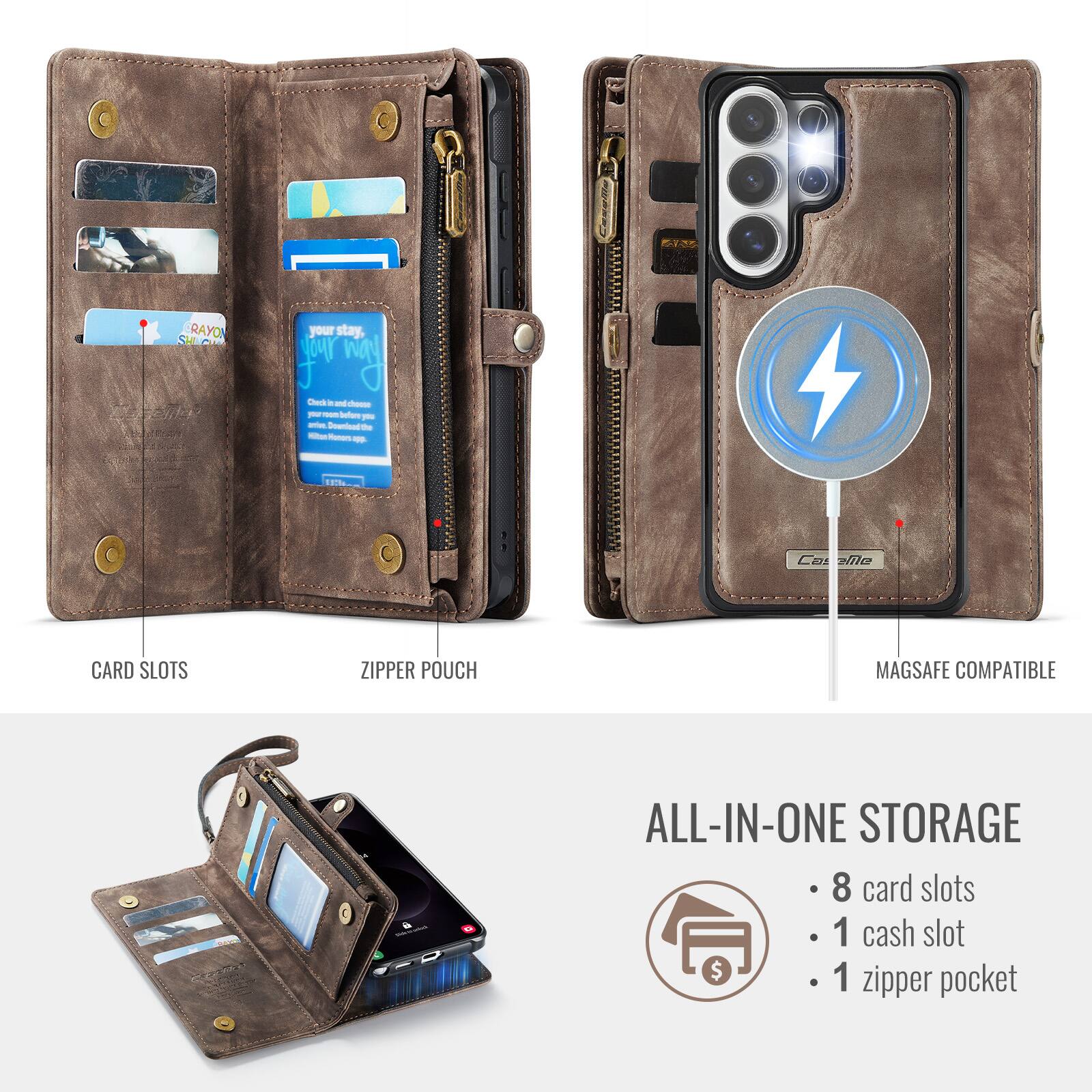 RAYO SM

your stay, f r Check . - - - - -on - - Doenioadte - - - - 110. 1111111111TM11! Co aile CARD SLOTS ZIPPER POUCH MAGSAFE COMPATIBLE ALL-IN-ONE STORAGE 8 card slots 1 cash slot 1 zipper pocket

ALL-IN-ONE STORAGE
- 8 card slots
- 1 cash slot
- 1 zipper pocket