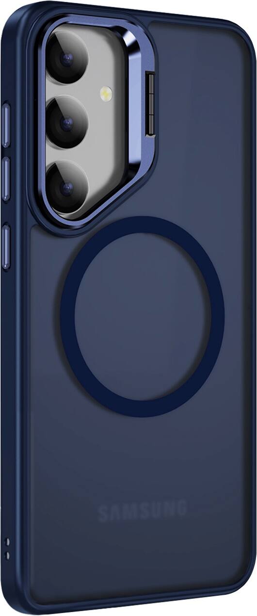 SaharaCase - Venture Series Kickstand Case for Samsung Galaxy S25 - Night Sky Blue