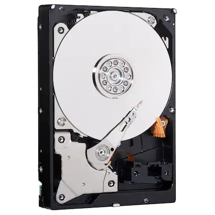 Front. Western Digital - WD Blue WD7500BPVX 750 GB Hard Drive - 2.5" Internal - SATA (SATA/600).