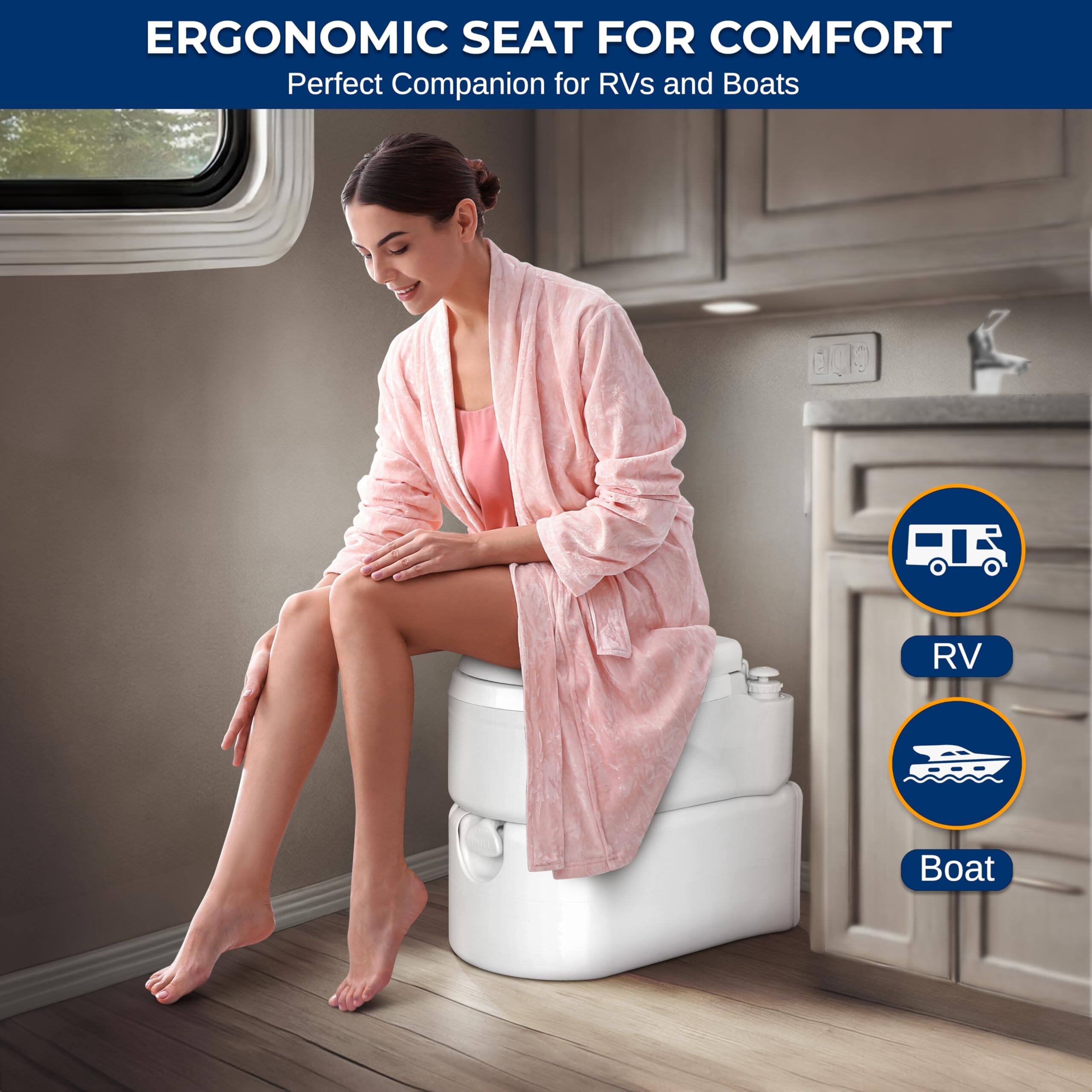 ERGONOMIC SEAT FOR COMFORT  
Perfect Companion for RVs and Boats  

RV  
Boat