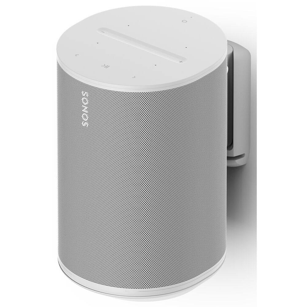 Left. Flexson - FLEXSON Wall Mount with Corner Piece for Sonos Era 100 Speaker (White, Pair) - "NA".