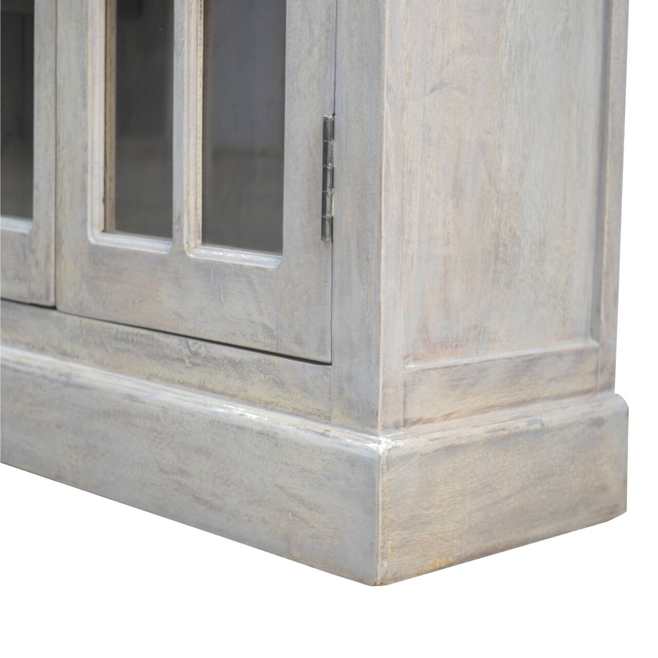 Alt View 4. Artisan Furniture - Artisan Furniture Solid Wood Stone Acid Wash Glazed Sideboard, 4 Drawers, 4 Doors, Grey - Acid Wash.