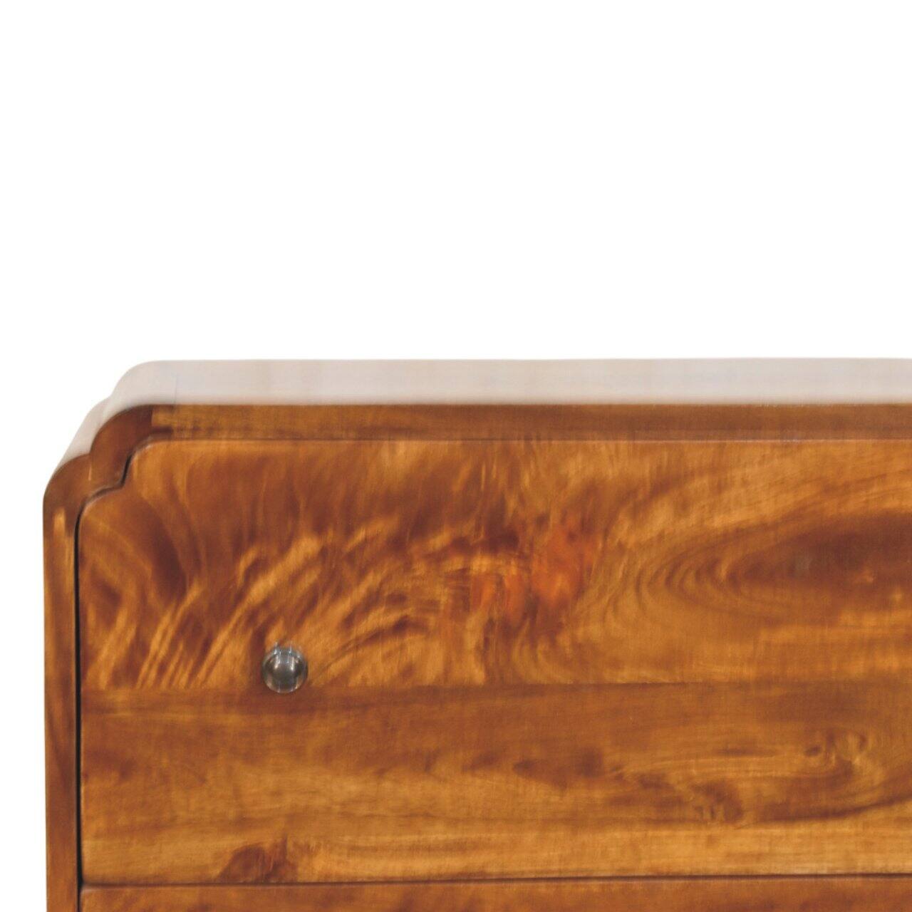 Back. Artisan Furniture - Artisan Furniture Solid Wood Newton Chestnut 3 Drawer Chest, Brown - Brown.