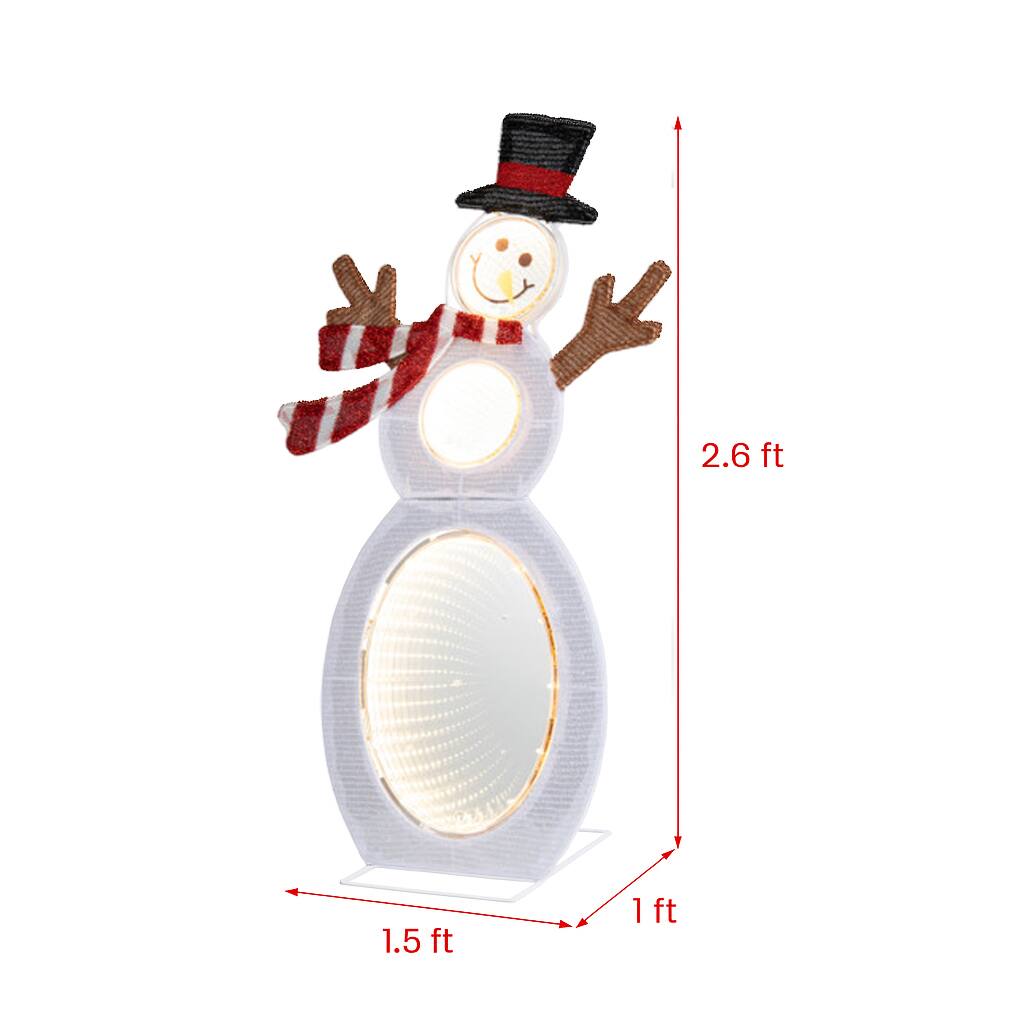 2.6 ft  
1.5 ft  
1 ft