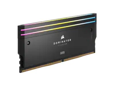 CORSAIR Dominator Titanium 32GB (2 x 16GB) DDR5 7200 (PC5 57600 CORSAIR Dominator Titanium 32GB (2 x 16GB) DDR5 7200 (PC5 57600
