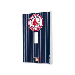 Keyscaper - 1976-2008 Cooperstown Pinstripe Single Toggle Light Switch Plate - Multicolor