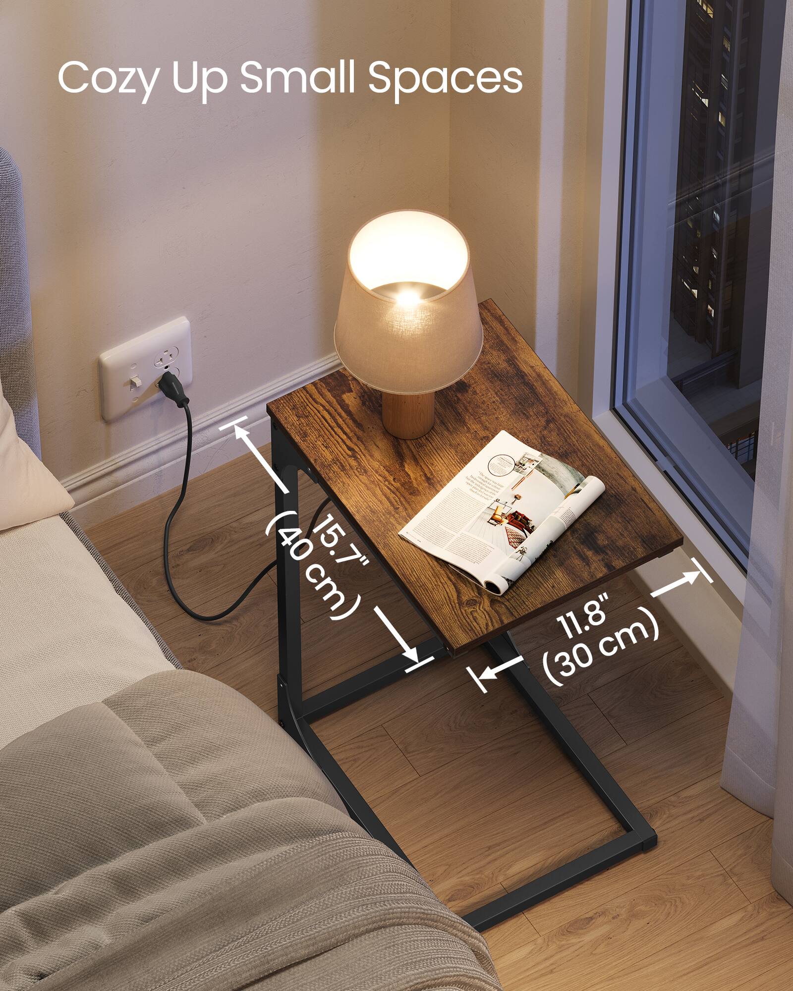 Cozy Up Small Spaces

(40 cm) 15.7"  
(30 cm) 11.8"