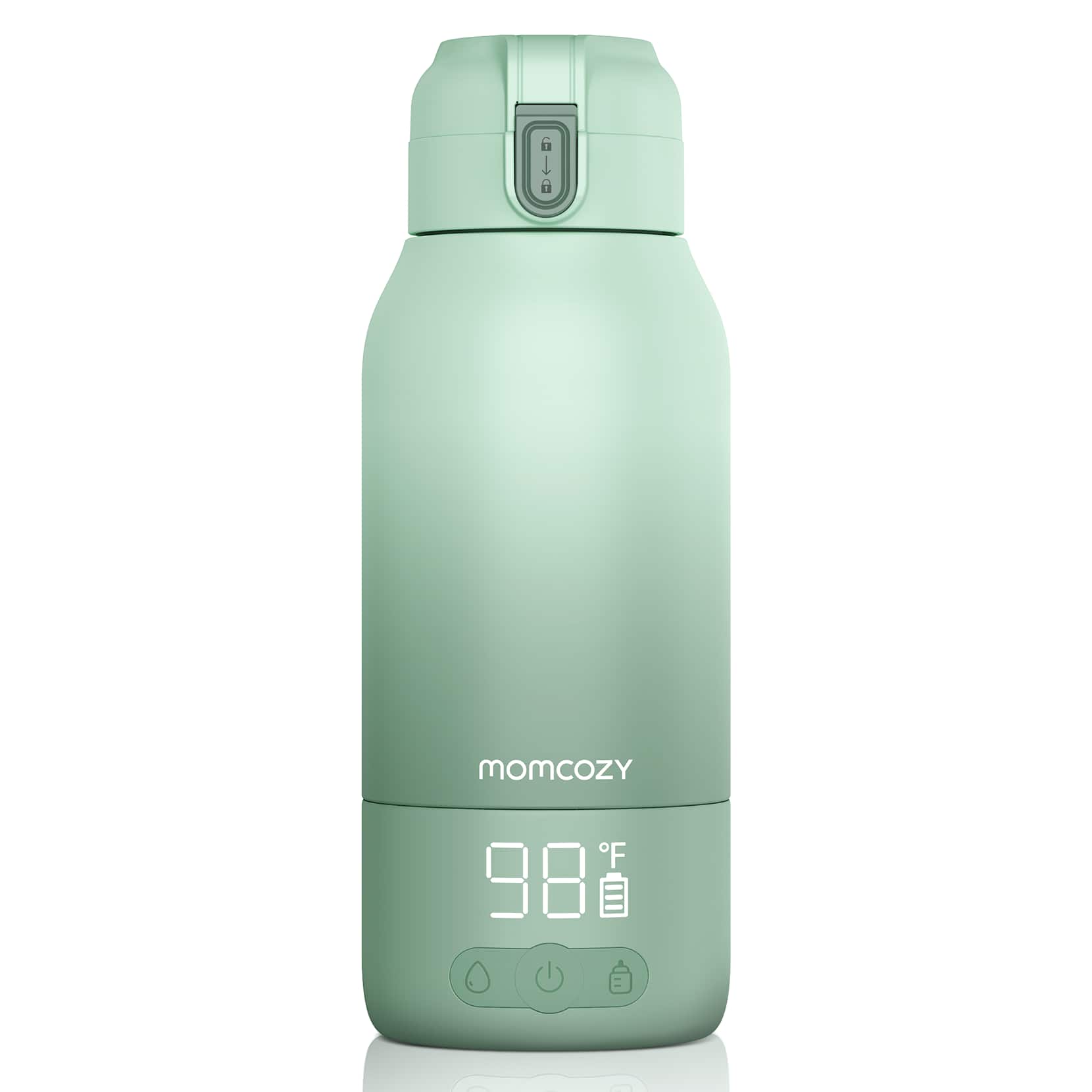 Momcozy - Superfast Portable Breast Milk & Water Warmer for Travel - Green