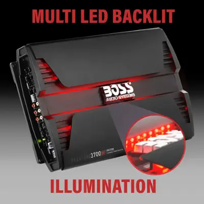 New Boss Audio PD5000 Car Audio Amplifier 5000-Watt Class D