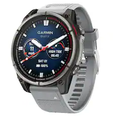 GARMIN QUATIX SS 11 mph HIGH TIDE 06:45 SAT 01 100% GARMIN