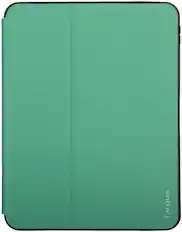 Front. Targus - Click-In Rotating Case for iPad 11"(A16) and iPad 10.9"(10th gen.) - Green.