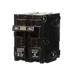 Amber Sporting Goods - Q250 50-Amp Double Pole Type QP Circuit Breaker