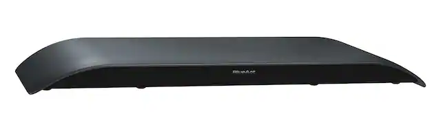 Front. BlueAnt - Soundblade 2.1 Channel Bluetooth 5.3 Under Monitor Soundbar - Charcoal.