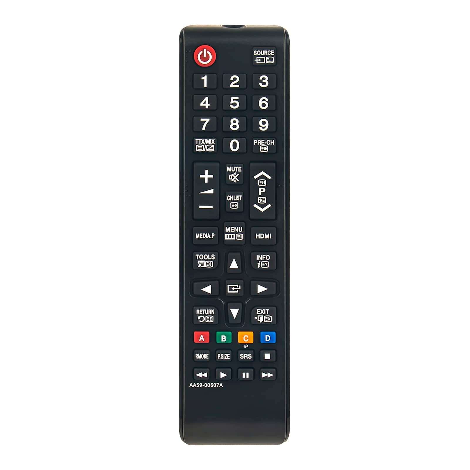 VINABTY - New AA59-00607A Replaced Remote Fits for Samsung TV EH5000 UA32EH5000R UA32EH5000RLSG UA32EH5000RLXL UA32EH5000RXXL - Black