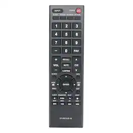 VINABTY - New CT-RC1US-16 Replaced Remote Fits for Toshiba TV 28L110U 32L110U 32L220U 40L310U 43L310U 43L420U 49L310U 49L420U - Black