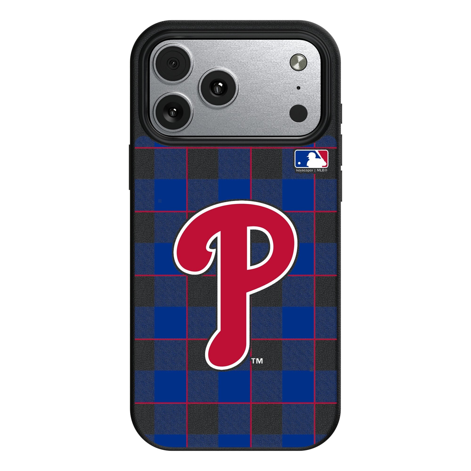 Keyscaper - MLB - Philadelphia Phillies - Plaid Magnetic Bump iPhone Case - 17 Air - Black price history on PriceWatchPro
