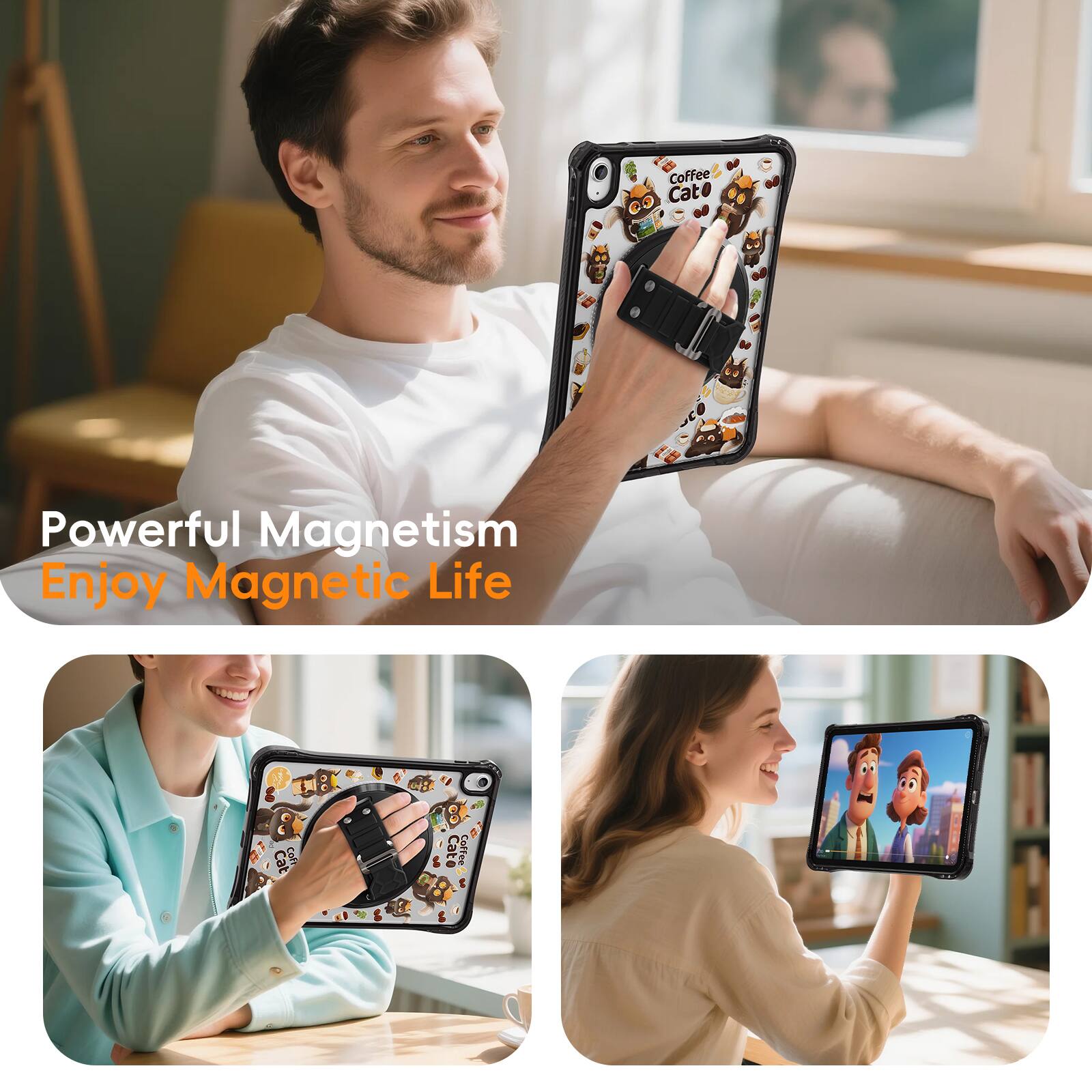 Coffee Cat  
Powerful Magnetism  
Enjoy Magnetic Life