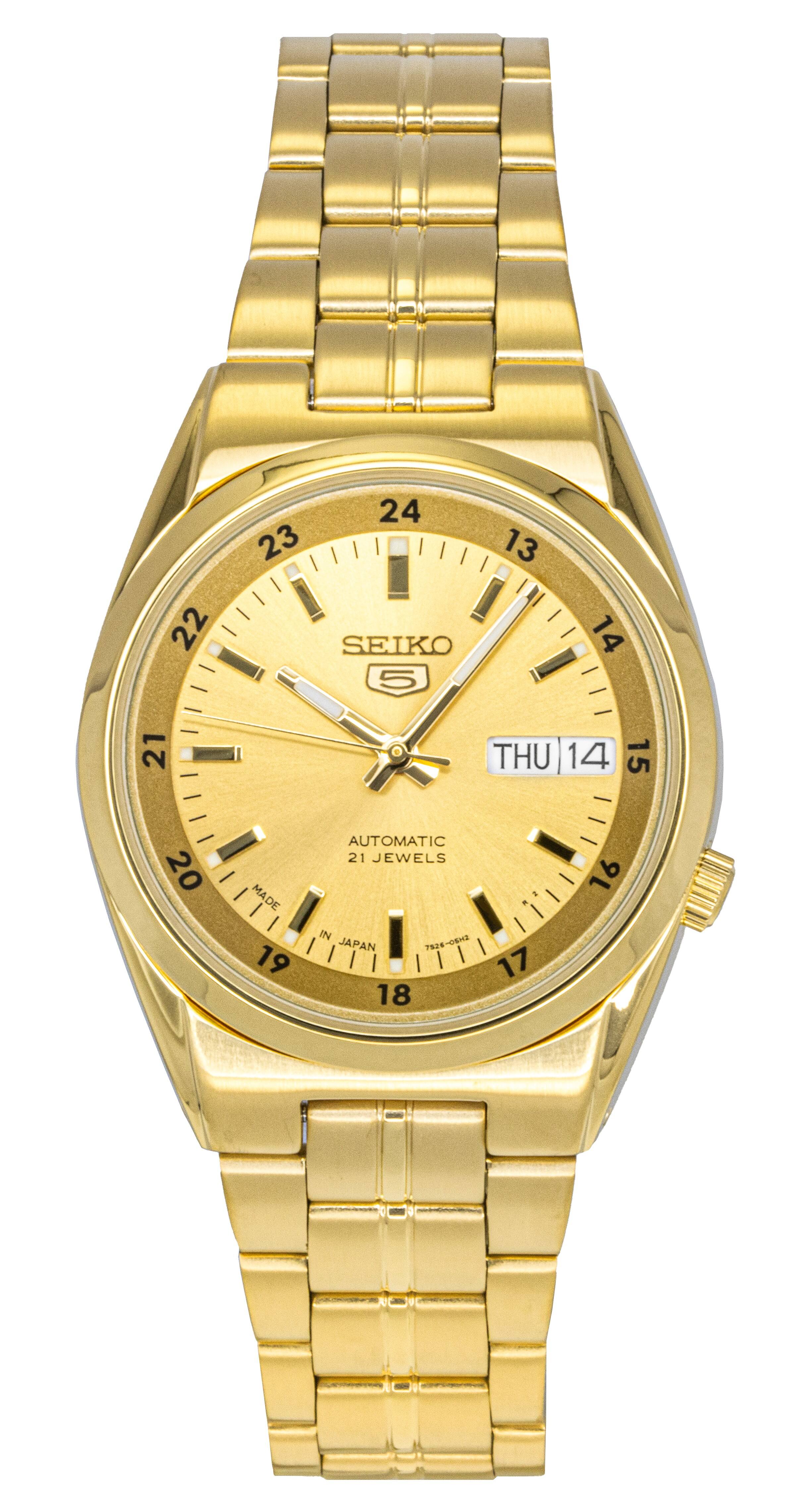 22 24 23 SEIKO 5 13 14 21 THU 14 15 20 AUTOMATIC 21 JEWELS IN JAPAN 24-0E2 17 18 16