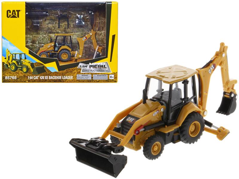 CAT CAT 85765 1:64 METAL CONSTRUCTION METAL MAENG ADVERTENCIA 1:64 CAT 420 XE KHOE LOADER 8+ CAT CAT 420