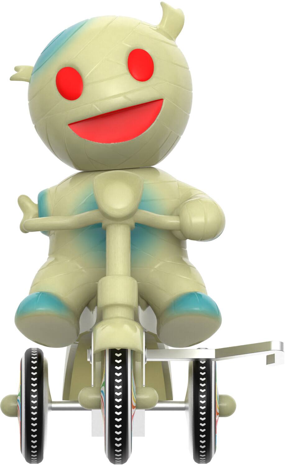 Alt View 2. Super7 - Super7 - Super Cycles - Mummy Boy (Glow with Glow Trike)   - Collectibles - Multicolor.