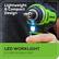 Lightweight & Compact Design
LED Worklight & Comfortable Grip